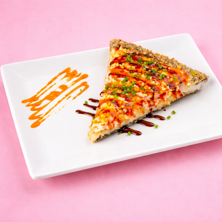 Суші-піца з креветками