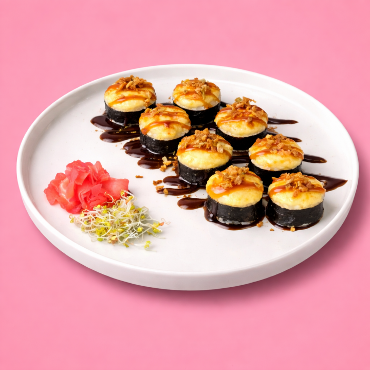 Запечений рол з куркою